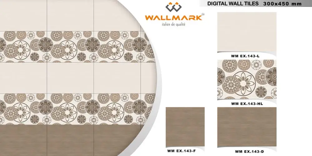 Floor Tile for Kitchen Flowers Pattern Tiles Stick Backsplash  Ceramic Digital Wall Tile in All Standard size