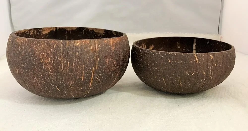 BIG SIZE BOWLS FOR YOUR KITCHEN - NATURAL SHELL FROM COCONUT, coconut shell bowl