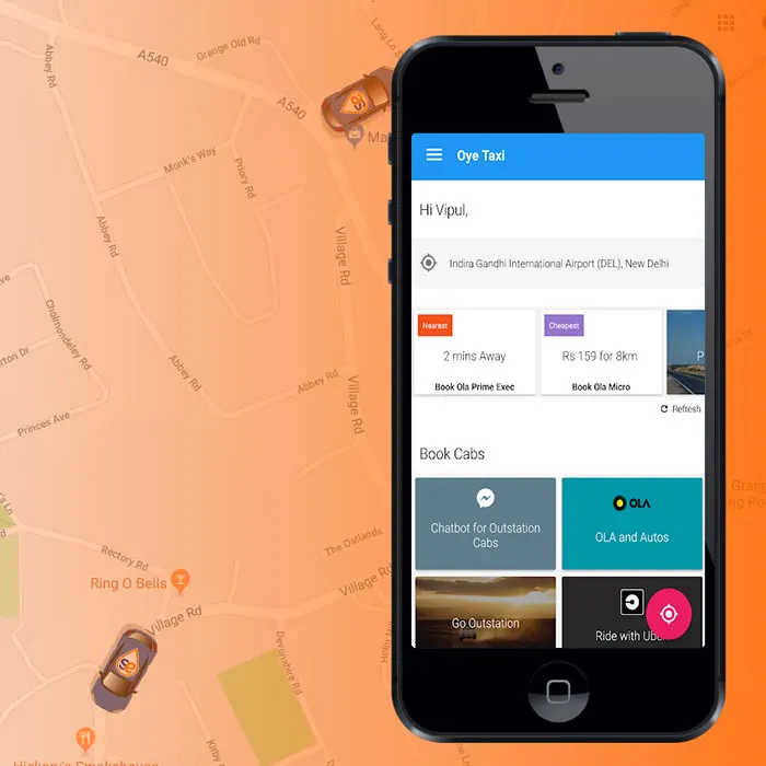 On Demand Taxi & Cab Booking Mobile App Development Company in India - Protolabz eServices