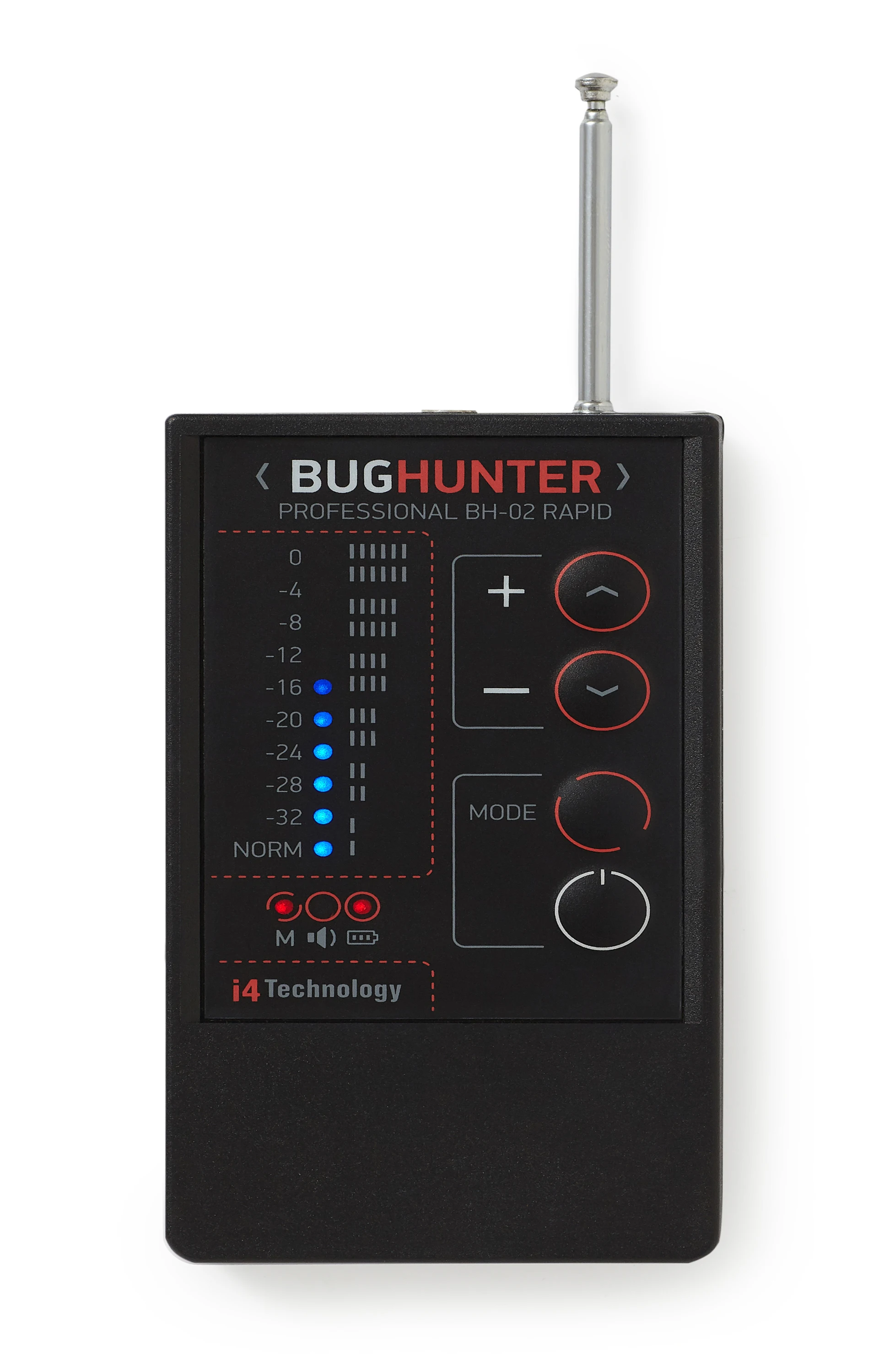 Wireless bug detector hidden camera and cell phone finder