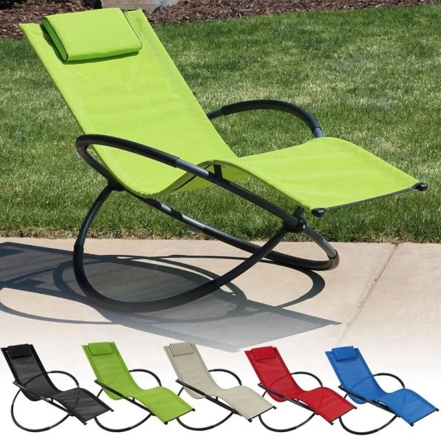 
UKEA Zero Gravity Orbital Rocking Lounger with Pillow 