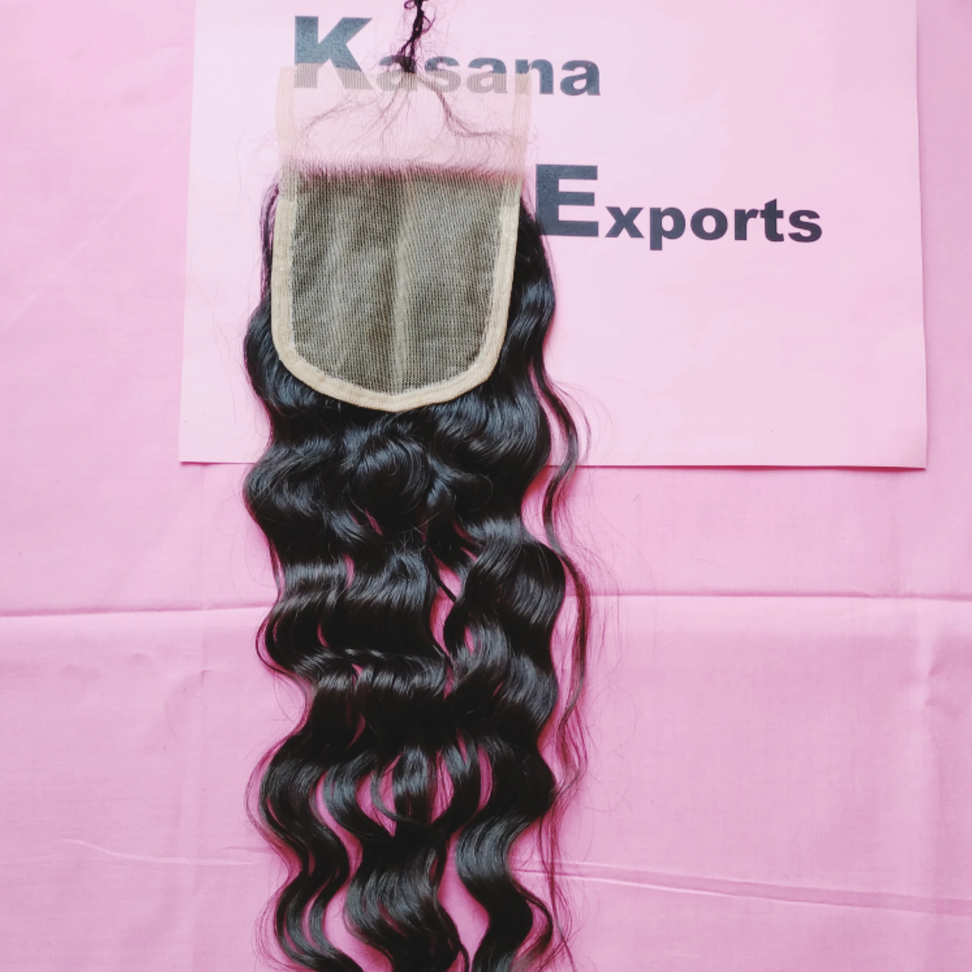 
Unprocessed Indian Bodywave temple human hair Kasana Exports India 