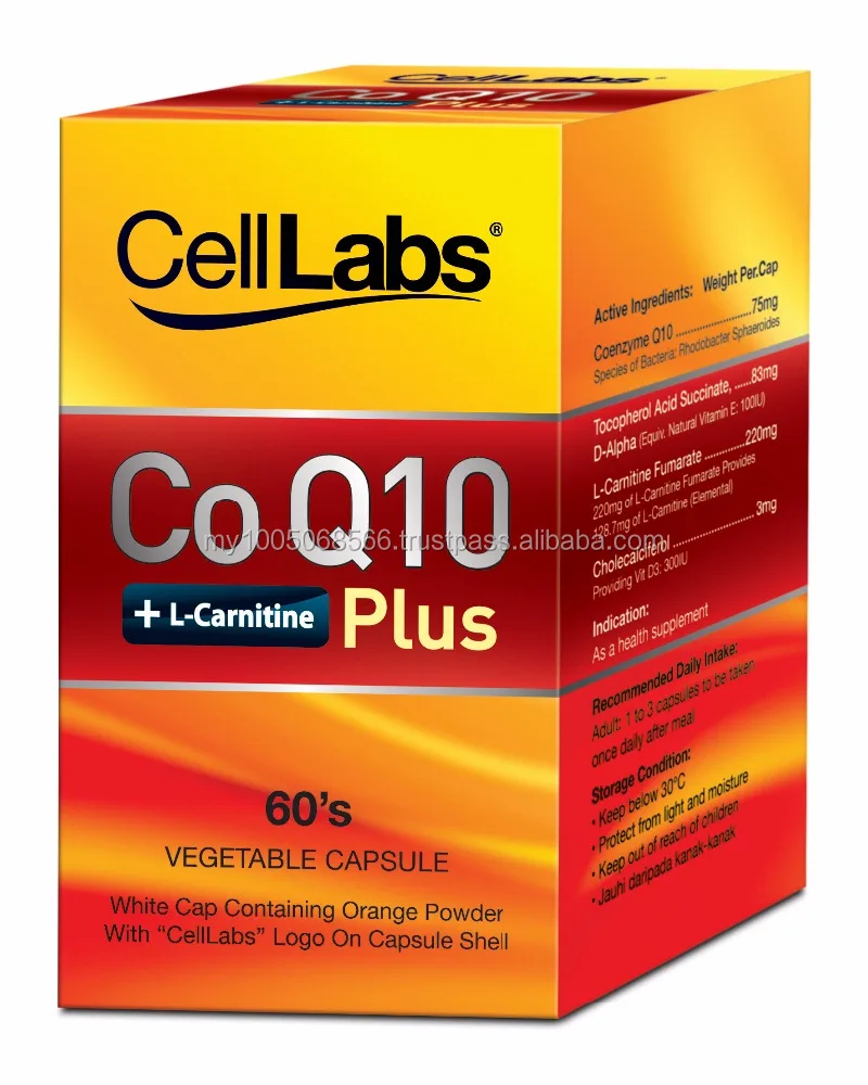
CoQ10 Capsule with L-Carnitine CoenzymeQ10 