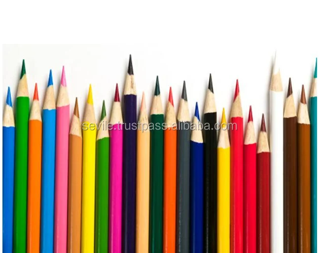 Quality Color Pencils in Tube, Cheap School Pencils in Box