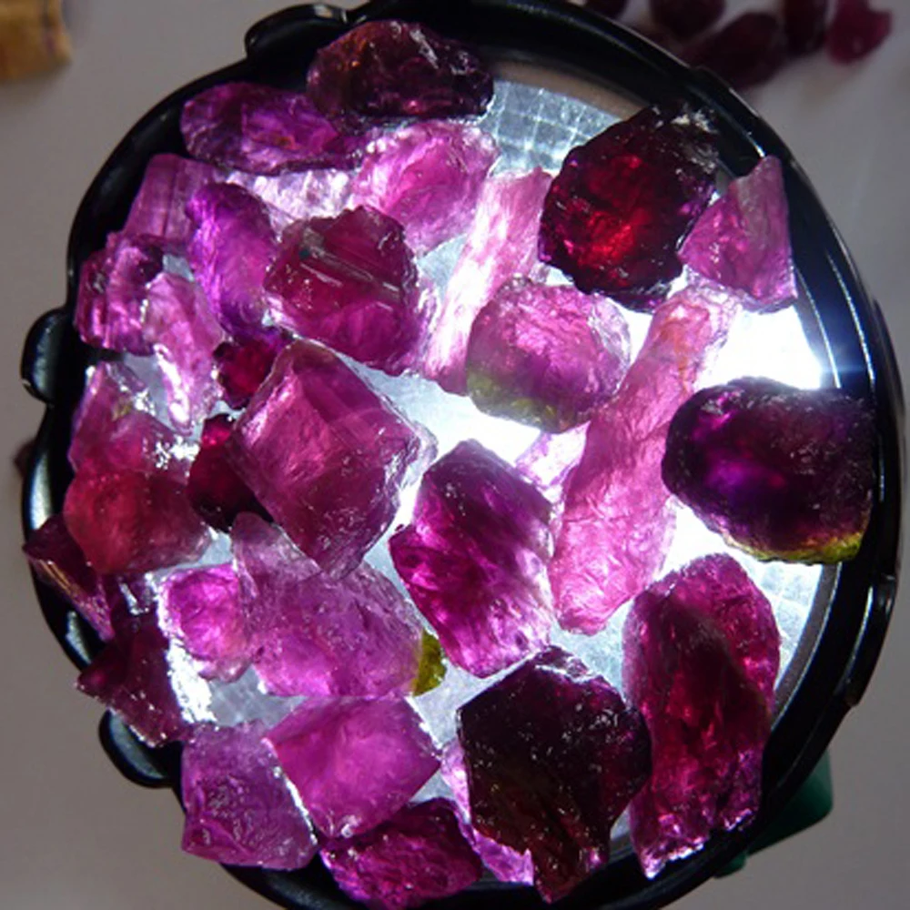 Light Pink Tourmaline facet grade clean stones
