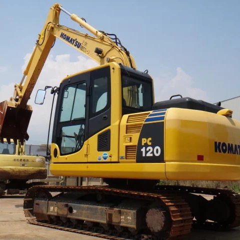 Good quality Komatsu PC120-6 /PC120-7 /PC120-78 12 ton hydraulic crawler Excavator for sale at cheap price