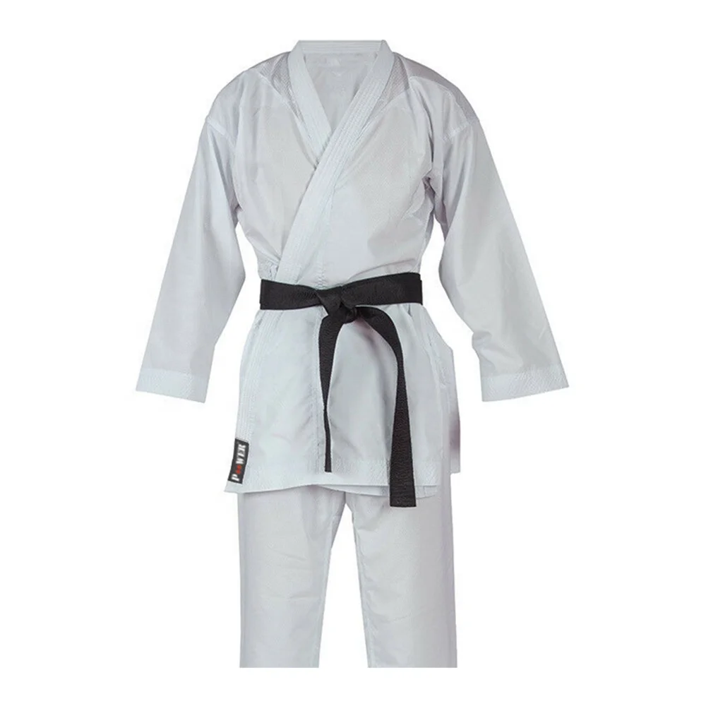 OEM Manufacturer Hot Selling Custom Logo Cotton Martial Arts Uniform White Karate Jiu jitsu Wear GIS For Sale