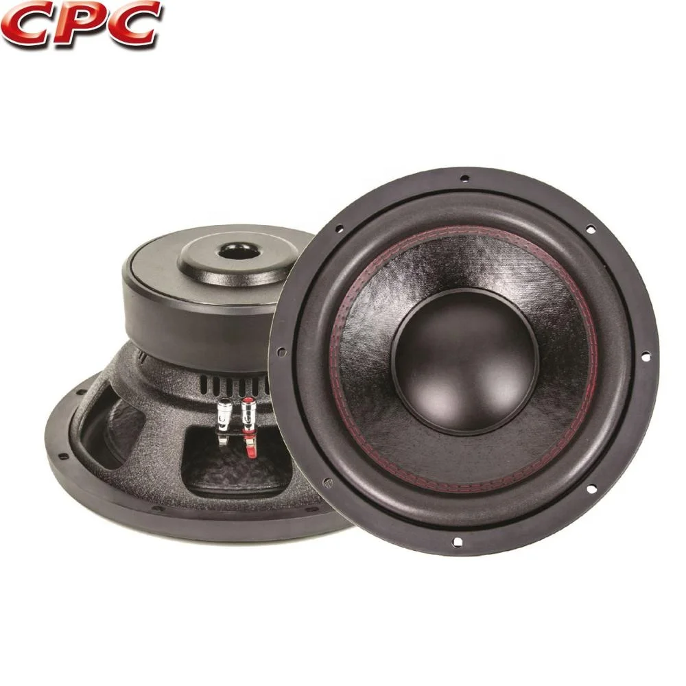YEQ-250 /300 / 380 HNP Professional Subwoofer High end High Power 800W 1200W 1600W woofer for CAR 10 12 15 inch
