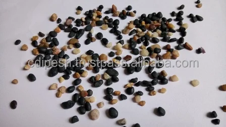 brand new product wholesale best price Natural high shinny or glossy Polished mix small pathway stone pebbles Gravel river
