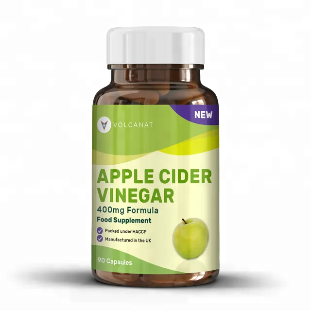 
Volcanat Health Apple Cider Vinegar Food Supplement Wholesale Diet Supplements Private Label Available 