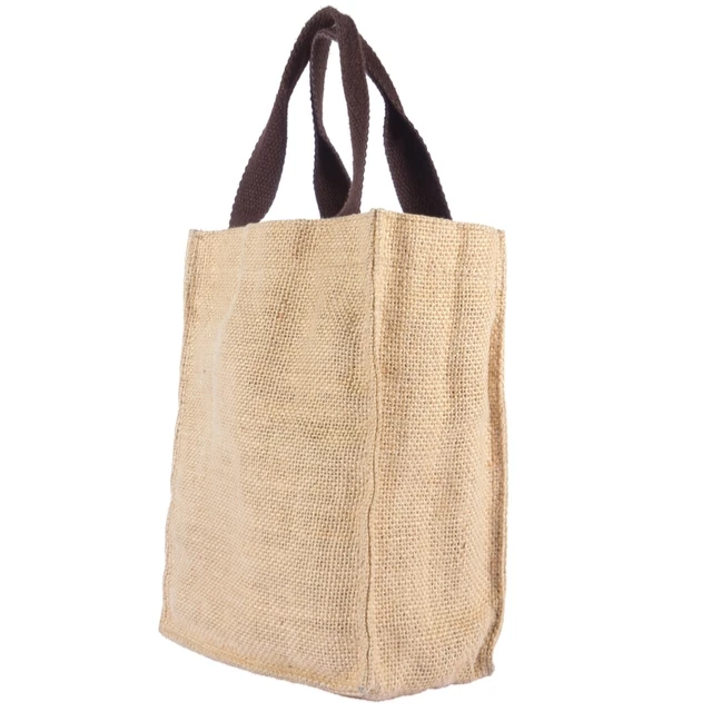 Latest New Design Jute Bag tote bag drawstring bag for shopping wholesale at factory price Supplier in India..