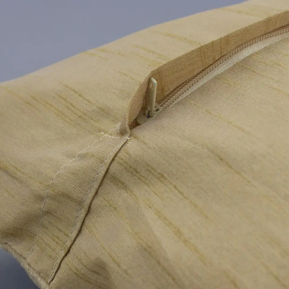 Floral embroidery Silk Cotton Decorative Boho Car Sofa Chair Bed Throw Square Pillow Cushion Cover 40 X 40CM