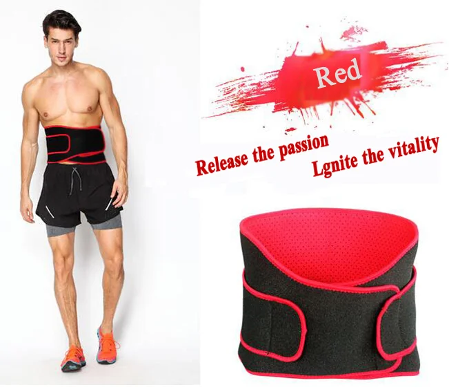 CE  Private Label Running Gym Weight Loss Waist Trimmer Trainer Support Neoprene Sweat Slim Belt