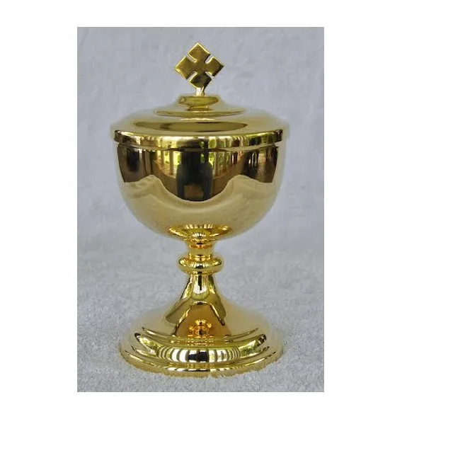 
CHALICE AND CIBORIUM SET FOR CHURCH USE 