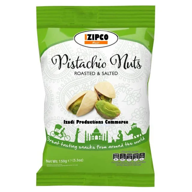 
Pistachio nuts roasted with Salt and saffron 