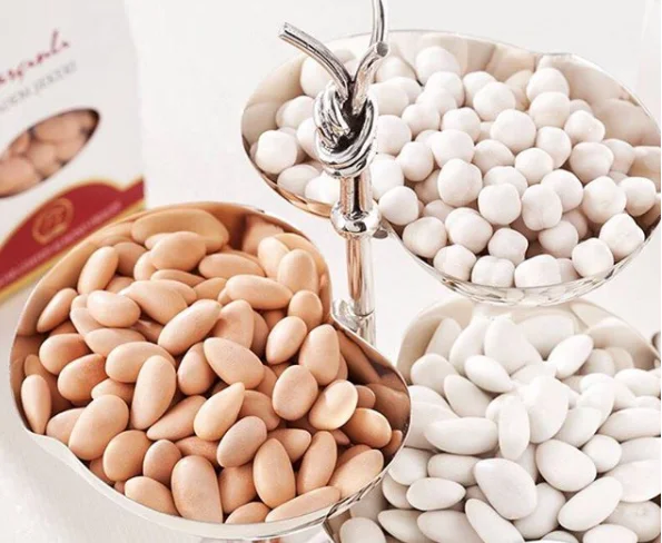 
Tafe Sugar Coated Almond Dragee with Natural Vanilla Bulk Packaging 1000g x 4 - 1022 code 