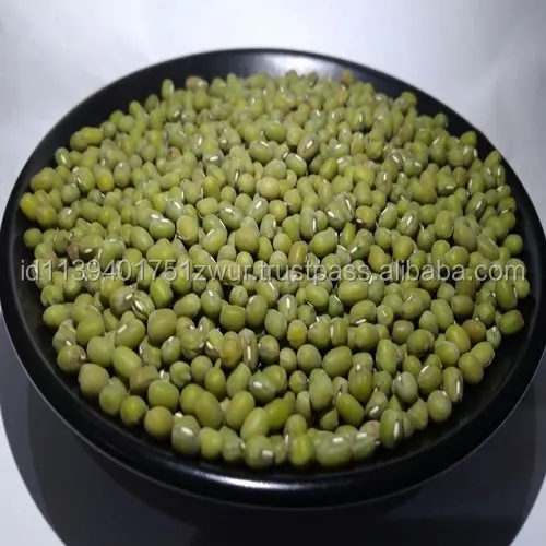 Unpolished Green Mung Bean Indonesia
