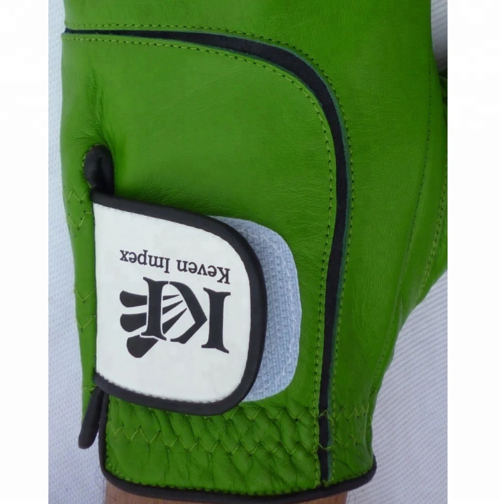 Best selling sheep skin cabretta leather Golf gloves USA