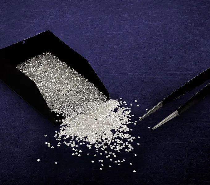 Бриллиантовая резка DEF White VVS S1, четкость 1,3-1,7 мм, от 1,0 до 2,0 точек, Изготовленная вручную лабораторная CVD/HPHT Diamond