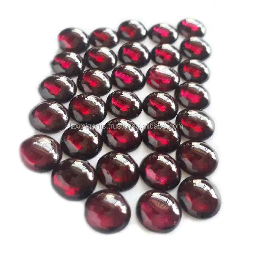 Wholesale Indian Natural Garnet Cabochon Handmade Loose Gemstone Manufacturer
