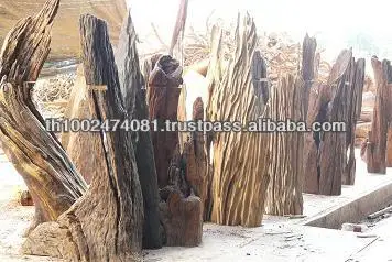 
Natural old wood sculpture for landscaping 