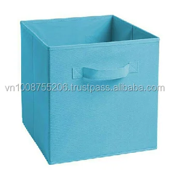 SimpleHouseware Foldable cube storage Bin