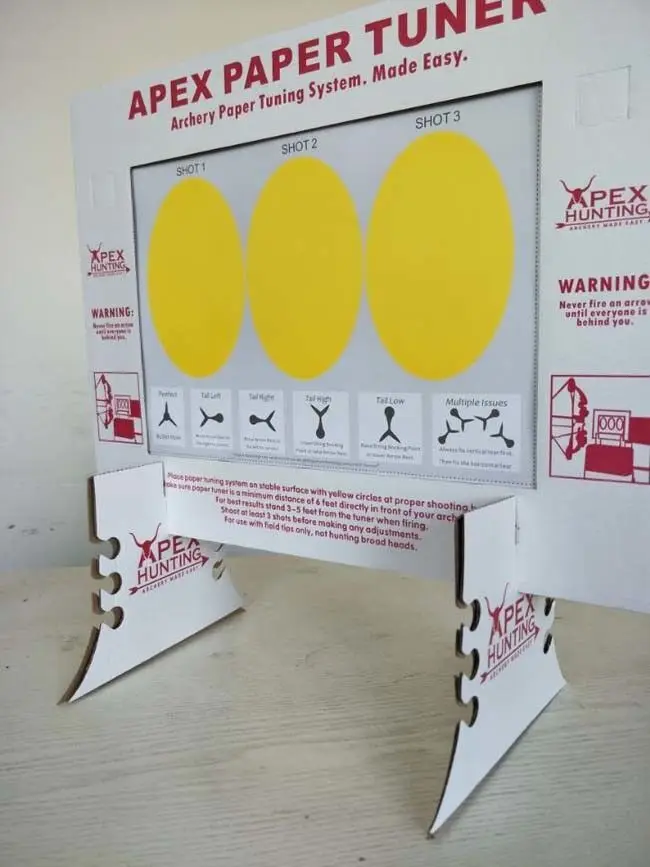 Outdoor Archery Paper Tuning System 3d Shooting Targets