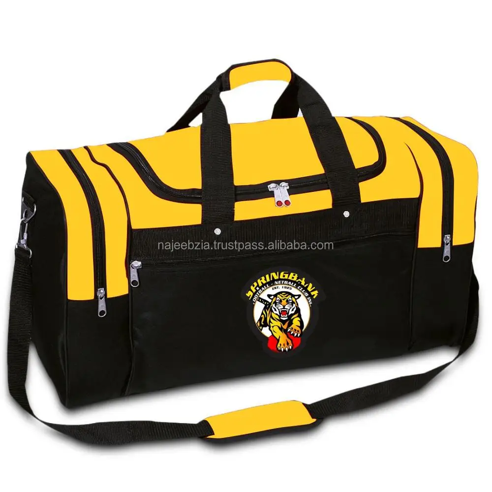 Gaa duffle bags with custom printing