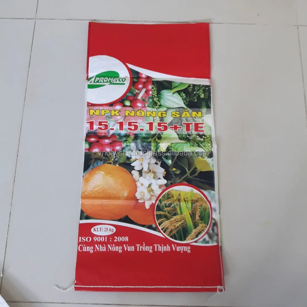 New Design PP Woven Bag 50kg Made In Vietnam