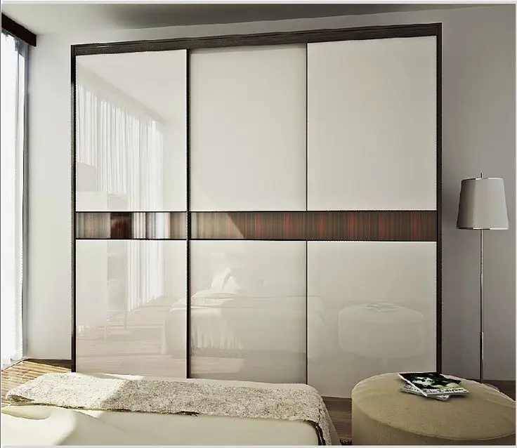 China Factory custom modern walk in closet wooden wardrobe made in Shandong