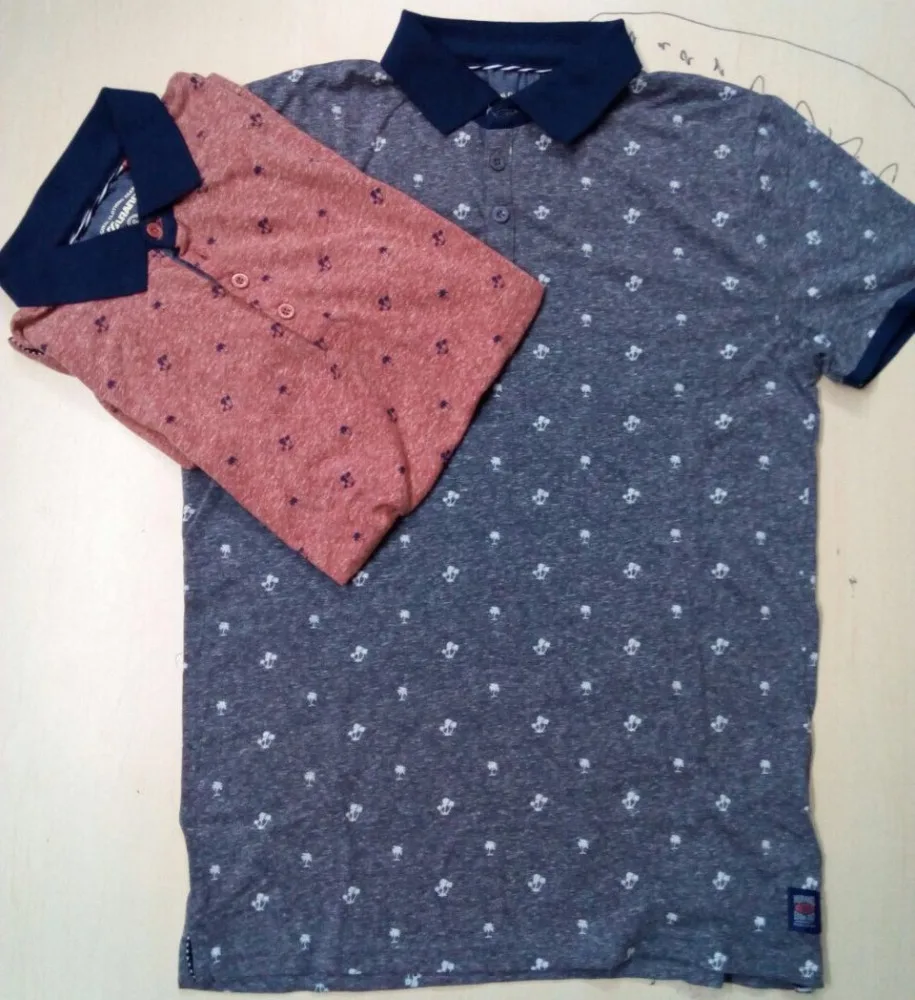 2018 новая классическая мужская одежда-поло, Бангладеш, хлопковая одежда с отгрузкой, отменой/излишками/запасами, качественный экспорт, весенний сезон, принт