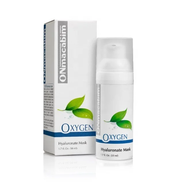 Moisturizing Mask Has Lymphatic Drainage & Regenerating Effect Hyaluronate Collector Mask - Oxygen Series Of ONmcabim Brand