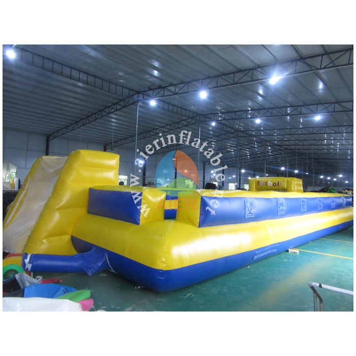 Inflatable Football Field Area for Sport Playing PVC Water Proof & Fire Resistance Suit Blower & Repair Kit Aier05-x01 Optional