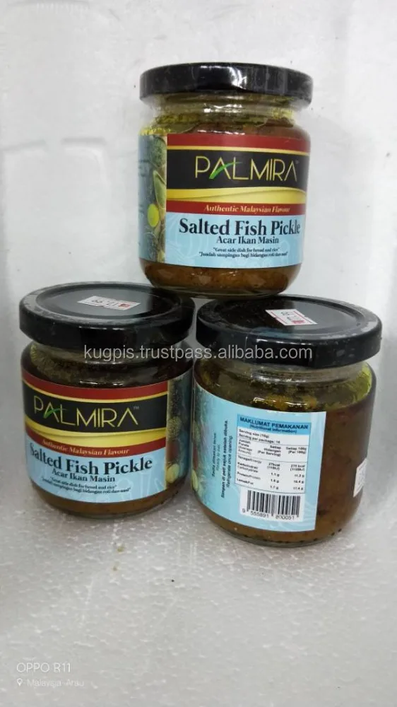 
Salted fish pickled 