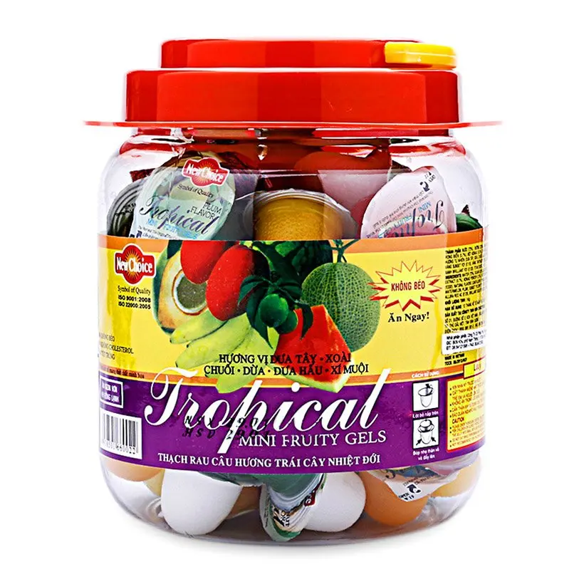 Mini Fruity Gels Tropical Flavor