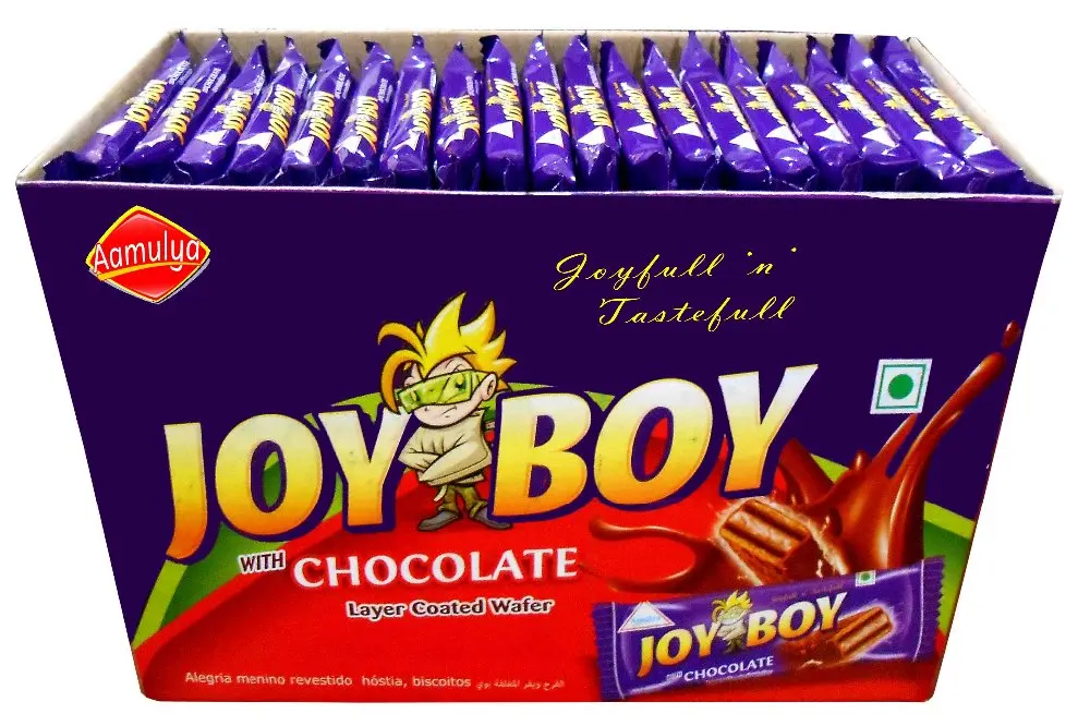 Joy Boy Chocolate Coated Wafers 10g