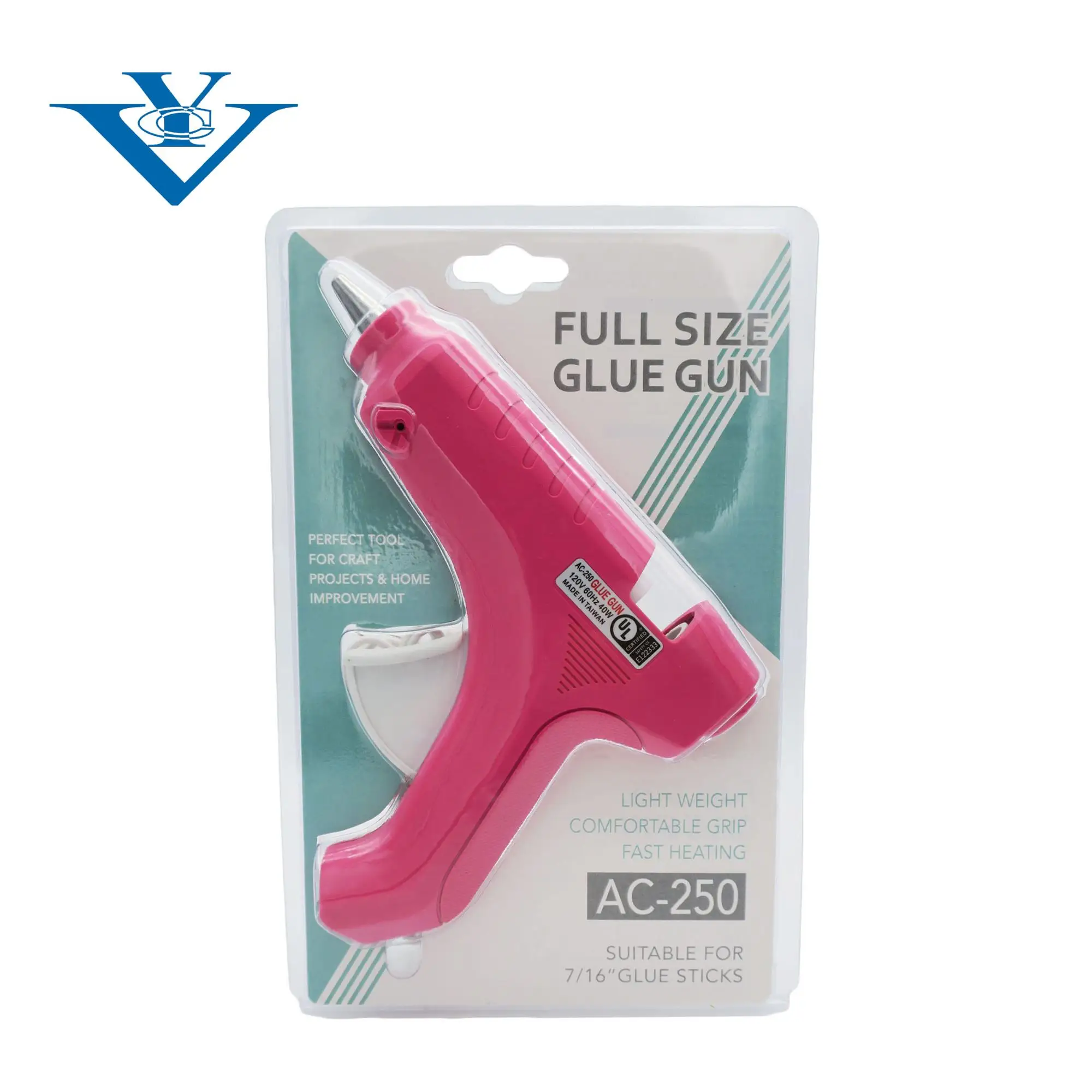 
Ergonomics hot melt trigger fed glue gun with 40W power 