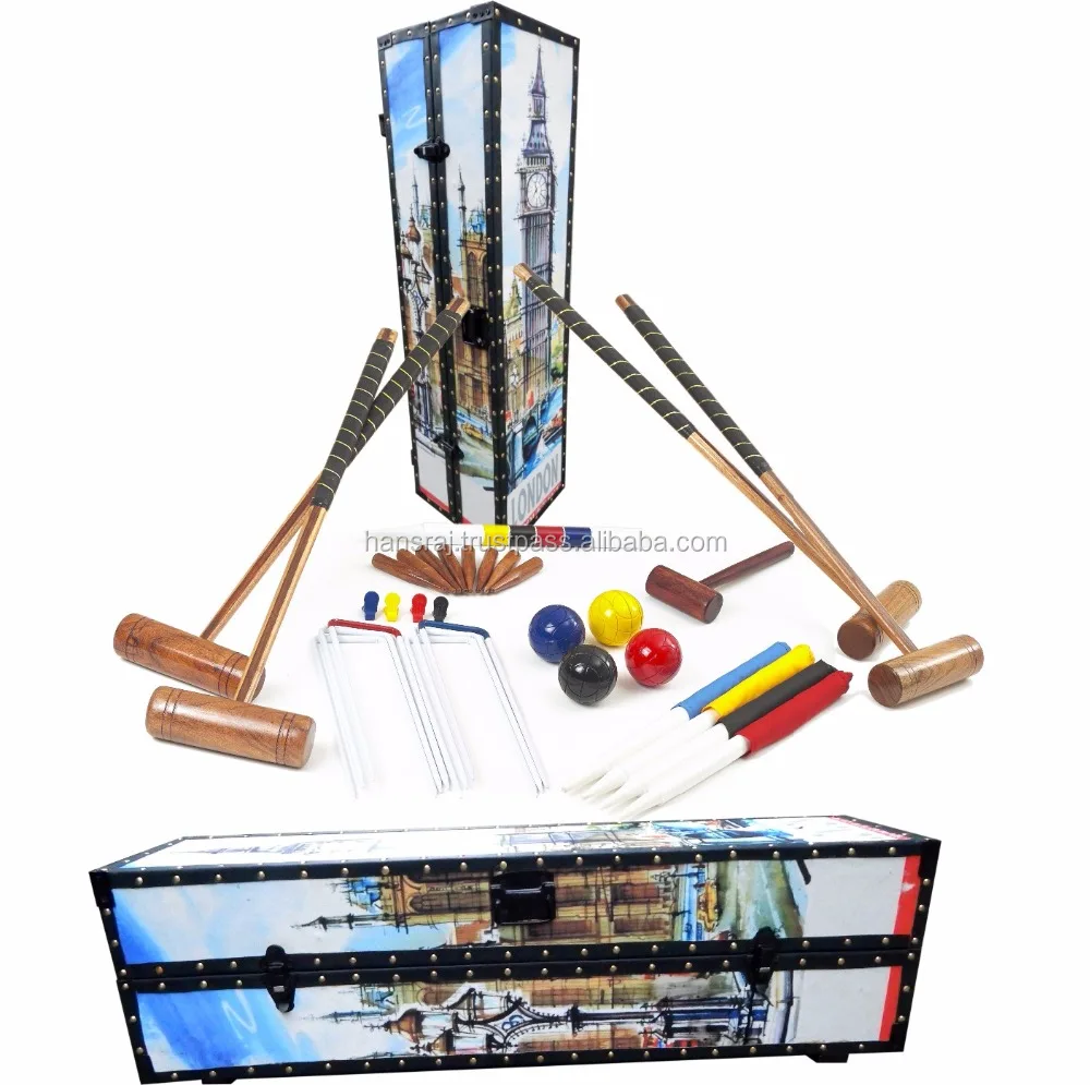 CROQUET SET Retro & Regular Finish