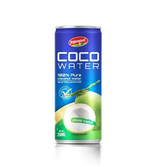 
Coconut Water private label Coconut drink with pulp Strawberry flavour JOJONAVI brand 