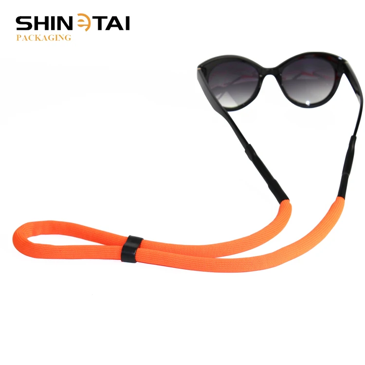 Colorful Nylon Skid Resistance Thick Sunglasses Strap Sunglasses Cord Custom Color Floatable Beach Glasses Strap