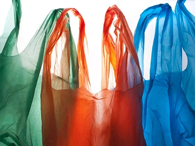 Wholesale Cheap Recyclable Plastic Grocery Shopping Bag