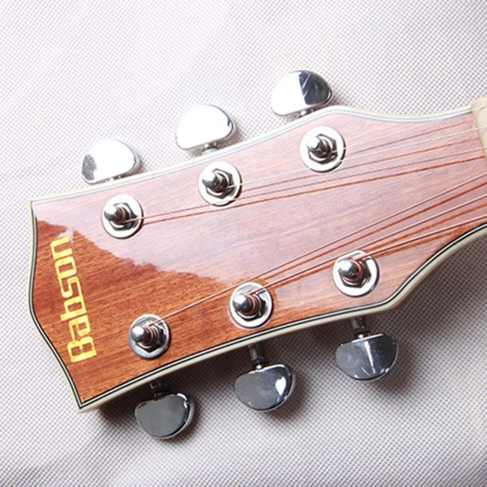 Babson Music Cheap cutaway spruce top sapele back mahogany neck rosewood fingerboard 41 inch used silent acustic acoustic guitar