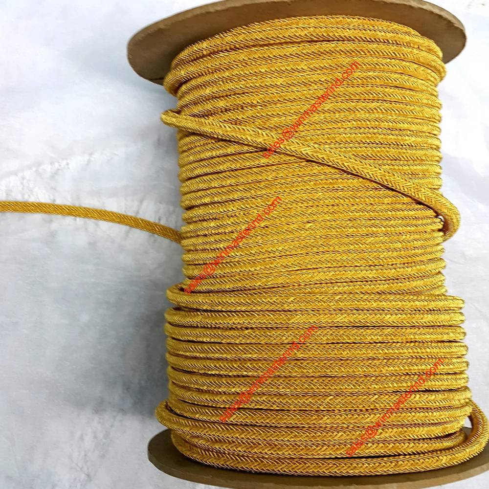 Oval Braided Trim Cord | In stock Polypropylene rope drawing braided rope knitted cord