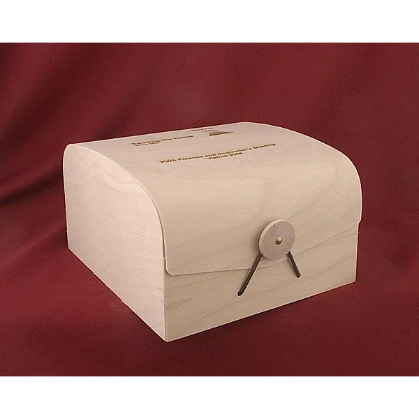 Гибкая деревянная коробка для часов с гравировкой, на заказ