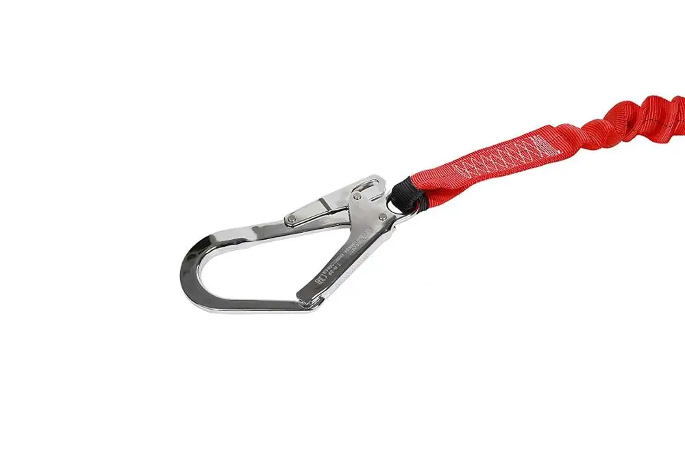 Fall Arrest Safety Harness Shock Absorbing  Lanyard