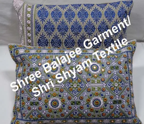 Home Decorative Suzani Embroidered Floor Pillow Indian Cotton  20th Century Vintage Embroidery Throw Pillow Throw Pillows Uzbek