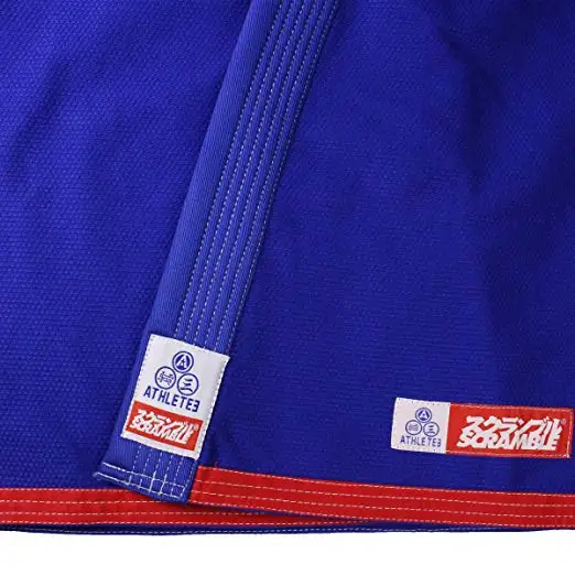 High Quality Custom Martial Arts Jiu Jitsu Uniform/ High Quality Bjj Gi/ Best Scramble Athlete v3 Gi - Blue - A0 GG-JJG-14-01