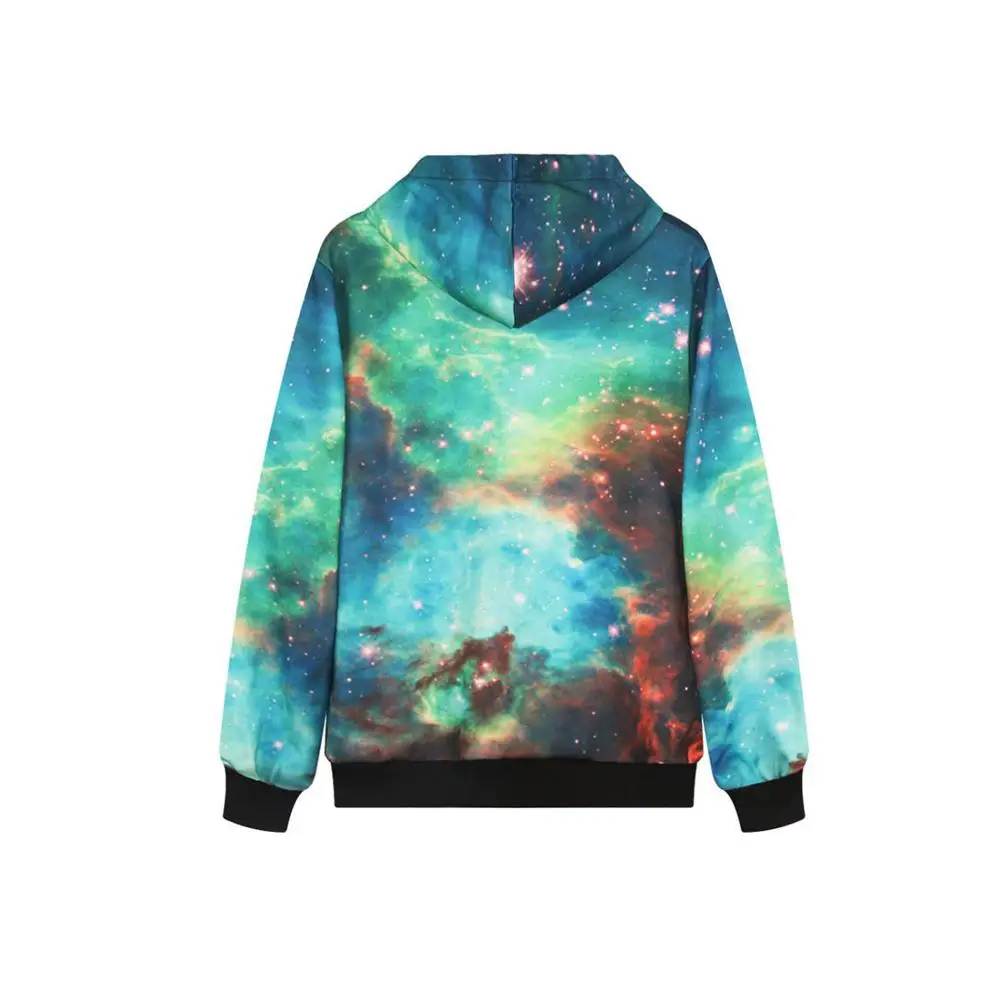 Galaxy Sublimation Printing 3d Men Hoodie