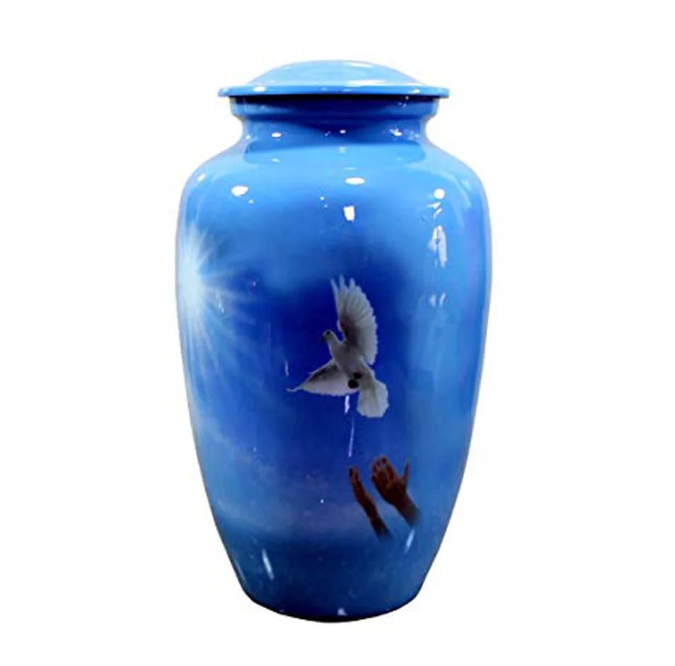 Fishbowl Adult Cremation urn Memorial urn Container Jar Pot Picture Cremation urns American/European Style