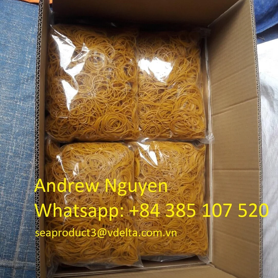 Вьетнамские эластичные латексные резинки, канцелярские офисные резинки